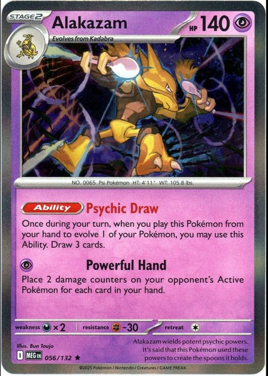 056/132 - Alakazam - Mega Evolution