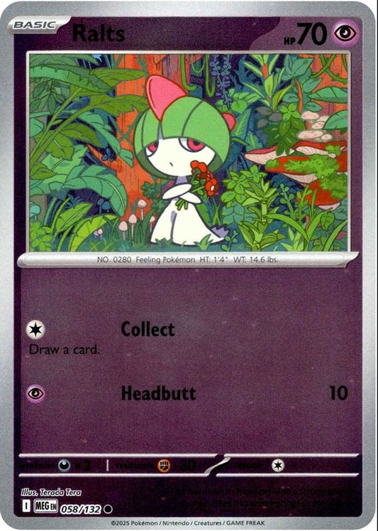 058/132 - Ralts RH - Mega Evolution
