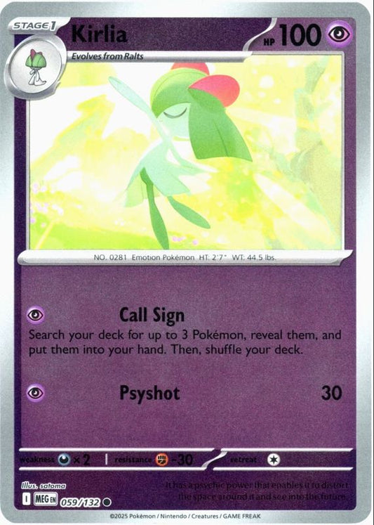 059/132 - Kirlia RH - Mega Evolution