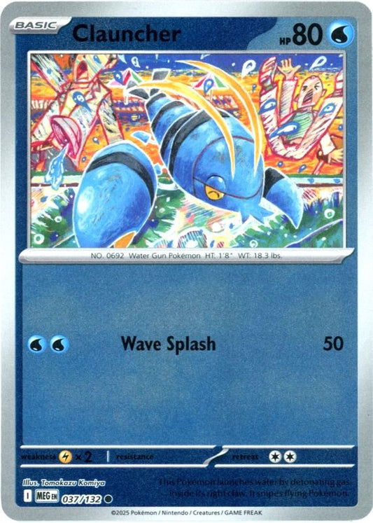 037/132 - Clauncher RH - Mega Evolution