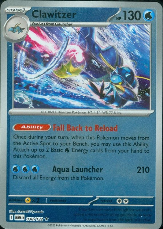 038/132 - Clawitizer RH - Mega Evolution