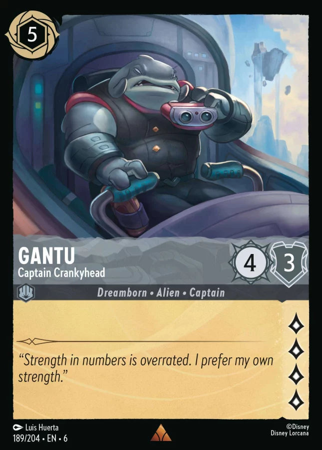 189/204 - Gantu - Captain Crankyhead - Asurite Sea