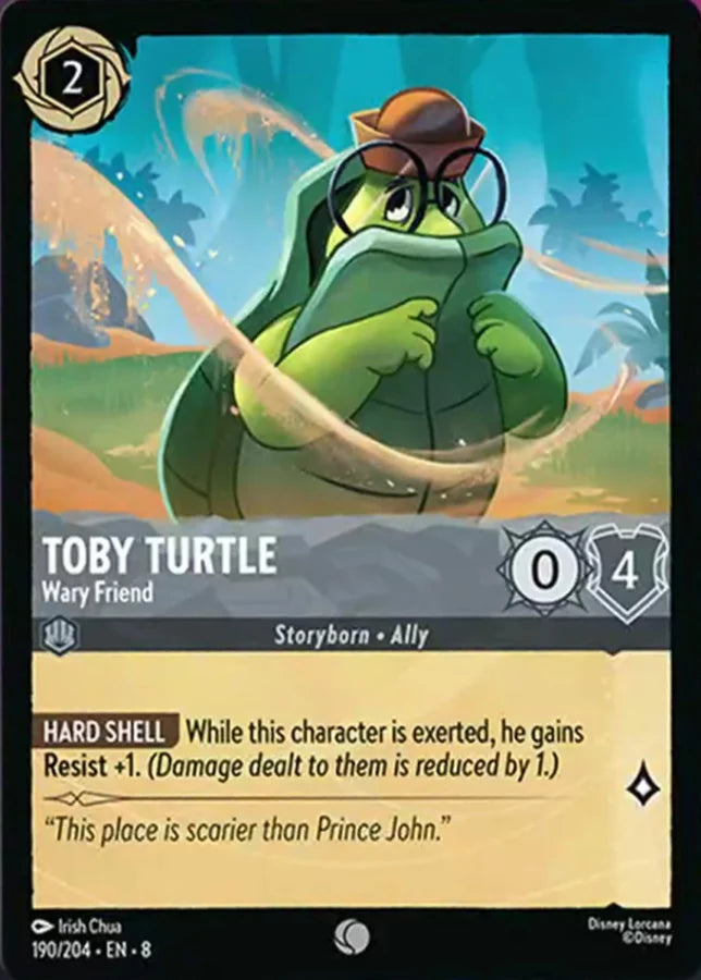 190/204 - Toby Turtle – Wary Friend - Reign of Jafar