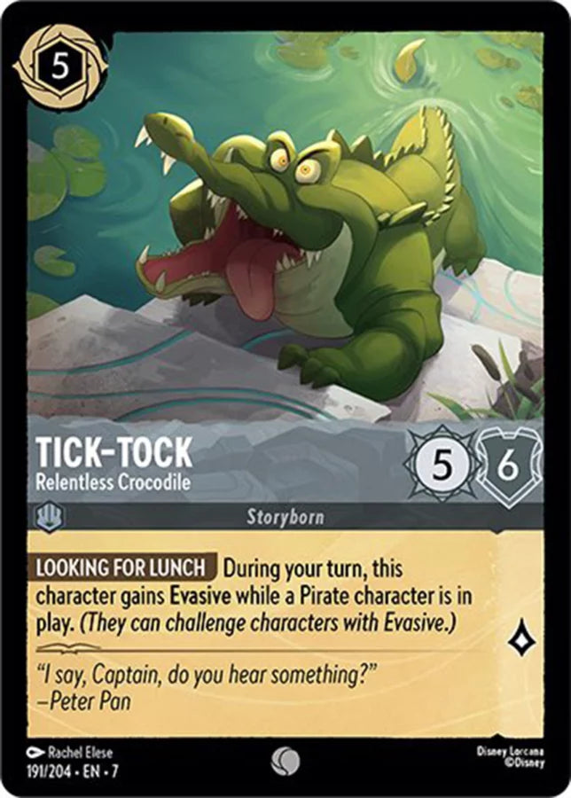 191/204 - Tick-Tock - Relentless Crocodile - Archazia's Island