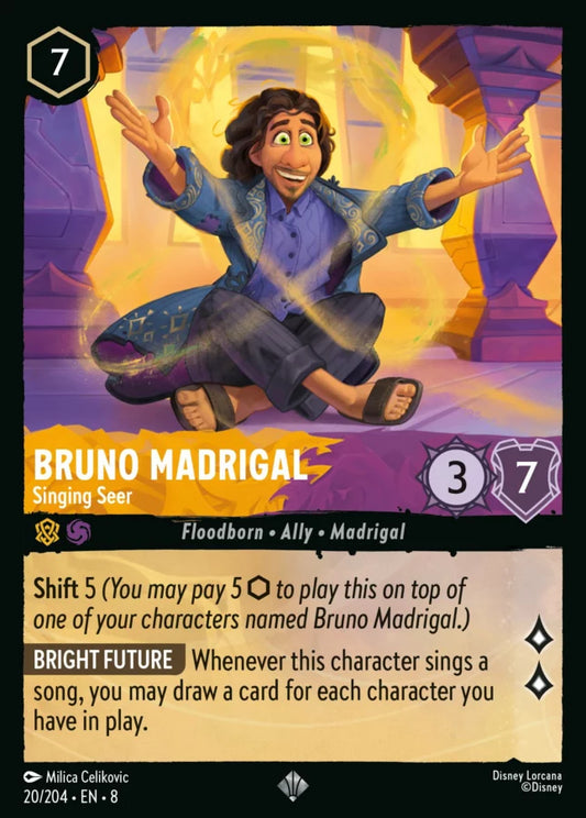 020/204 - Bruno Madrigal - Singing Seer - Reign of Jafar