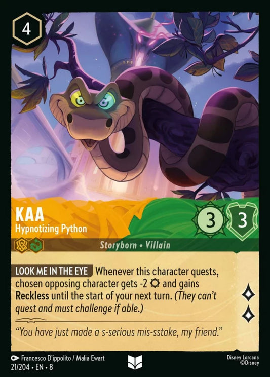 021/204 - Kaa – Hypnotizing Python - Reign of Jafar