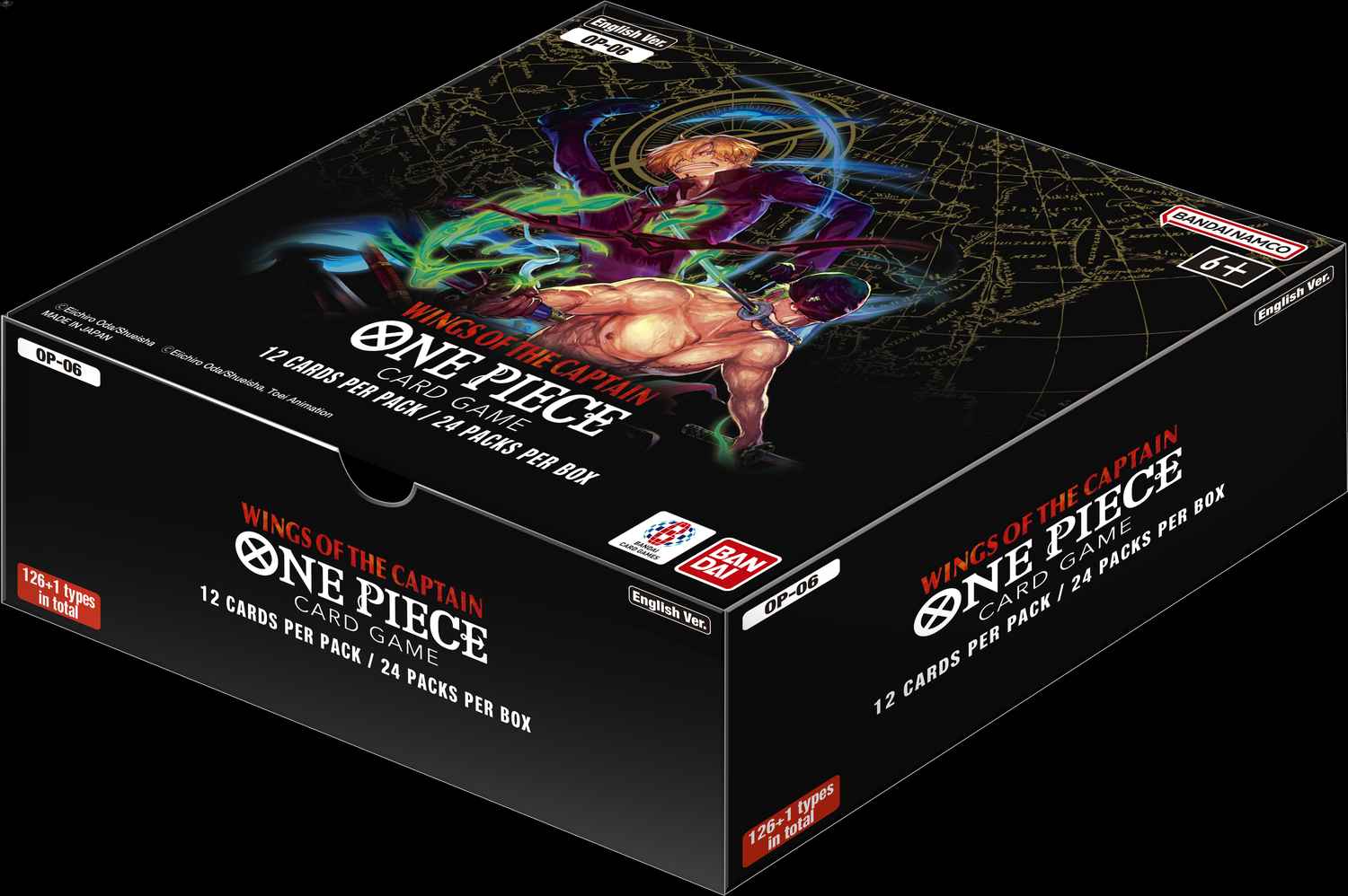 One Piece Card Game - OP6 Wings of the Captain Booster Box Volution Cards and Collectables One Piece Card Game - OP6 Wings of the Captain Booster Box Volution Cards and Collectables