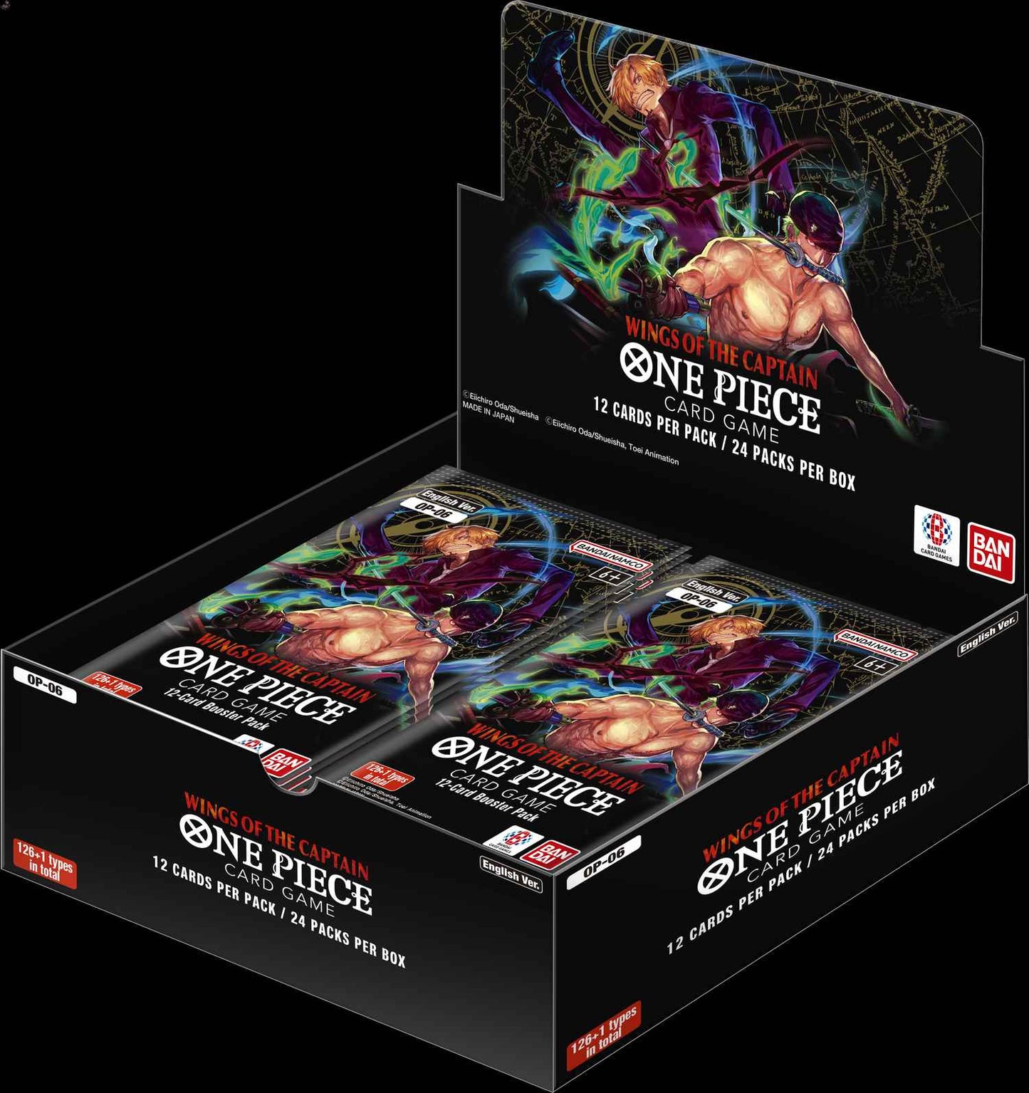 One Piece Card Game - OP6 Wings of the Captain Booster Box