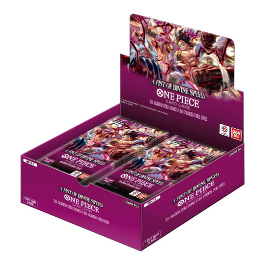 One Piece Card Game - OP11 A Fist of Divine Speed Booster