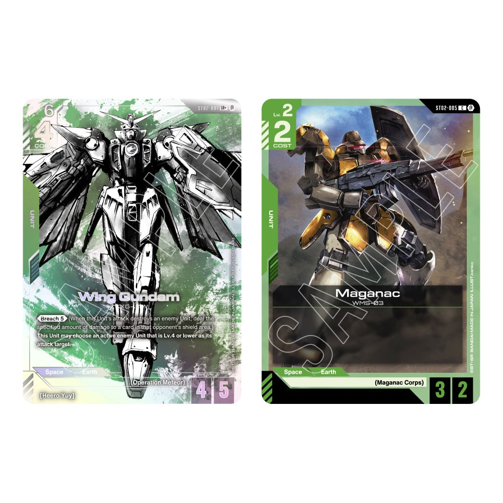 Gundam Card Game – Starter Deck – Wings of Advance [ST02]