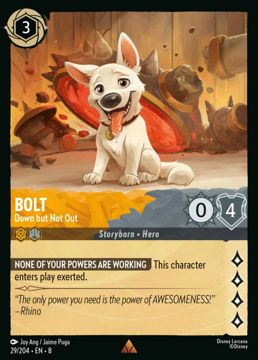 029/204 - Bolt – Down but Not Out - Reign of Jafar