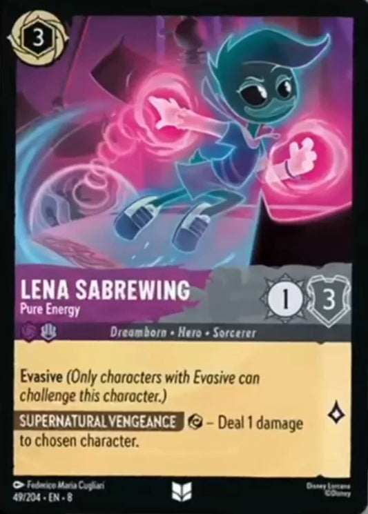 049/204 - Lena Sabrewing – Pure Energy - Reign of Jafar