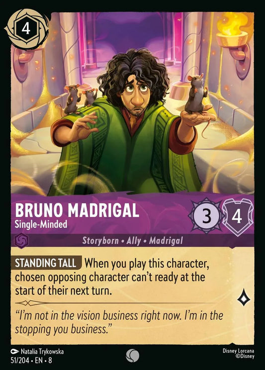 051/204 - Bruno Madrigal – Single-Minded - Reign of Jafar