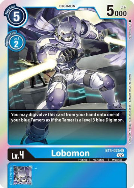 BT4-025UC Lobomon (Resurgence Booster Reprint)