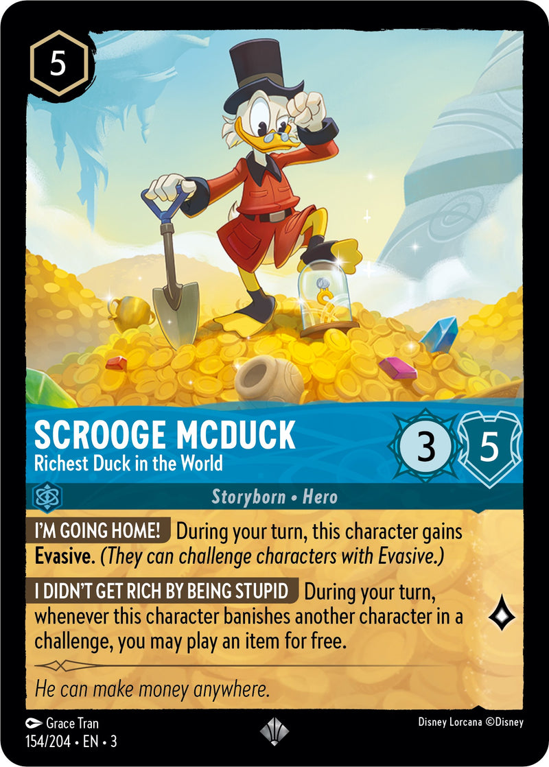 154/204 - Scrooge McDuck - Richest Duck in the World - Into the Inklands