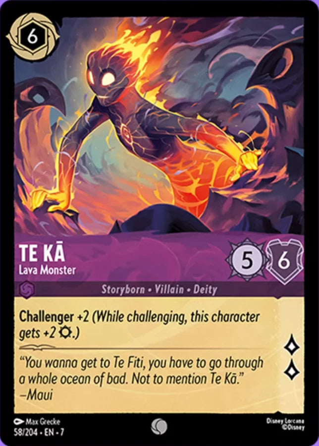 058/204 - Te Kā - Lava Monster - Archazia's Island