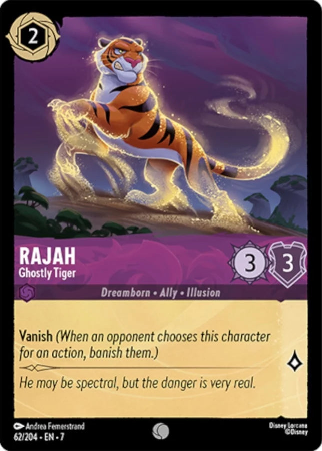 062/204 - Rajah - Ghostly Tiger - Archazia's Island
