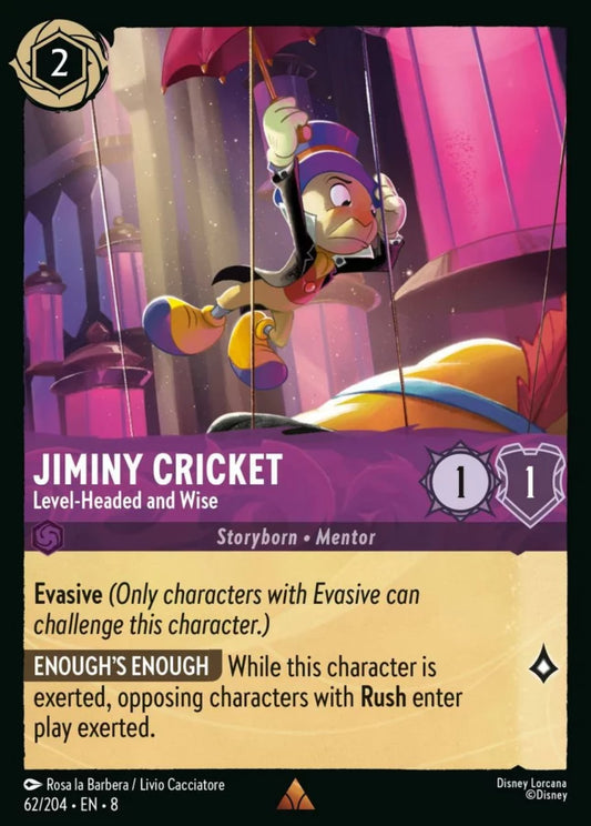 062/204 - Jiminy Cricket – Conscientious and Wise - Reign of Jafar