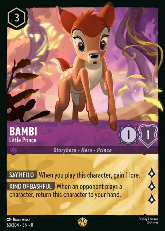 063/204 - Bambi – Little Prince - Reign of Jafar