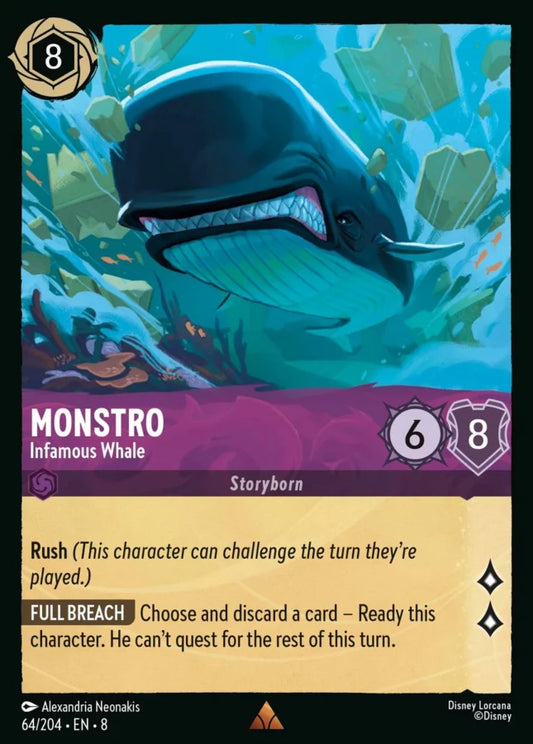 064/204 - Monstro – Infamous Whale - Reign of Jafar
