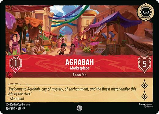 136/204 - Agrabah - Marketplace - Fabled
