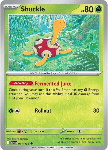 011/132 - Shuckle - Mega Evolution