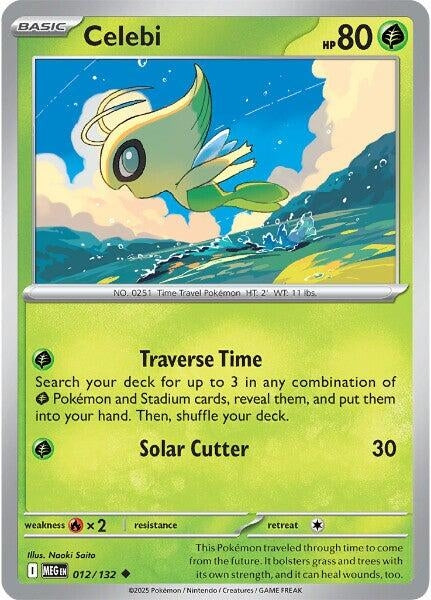 012/132 - Celebi - Mega Evolution