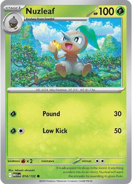 014/132 - Nuzleaf - Mega Evolution