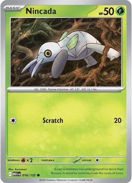 016/132 - Nincada - Mega Evolution