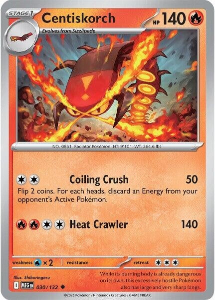 030/132 - Centiskorch - Mega Evolution
