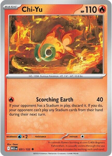 031/132 - Chi-Yu - Mega Evolution