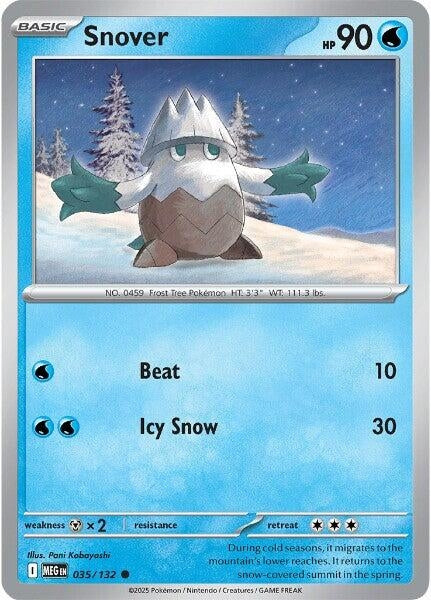 035/132 - Snover - Mega Evolution