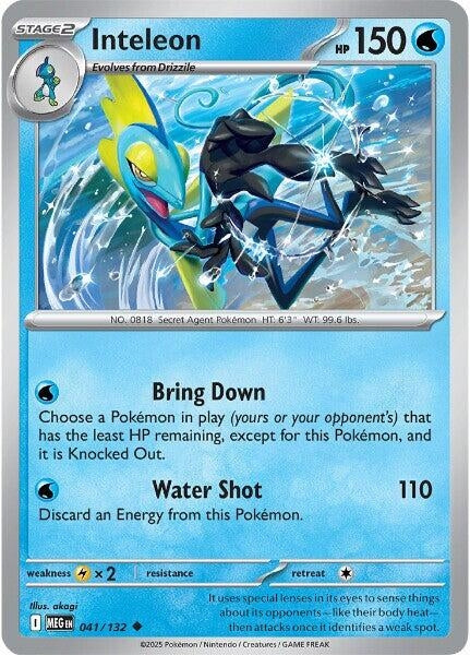 041/132 - Inteleon - Mega Evolution