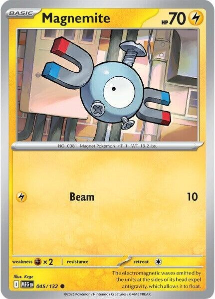 045/132 - Magnemite - Mega Evolution