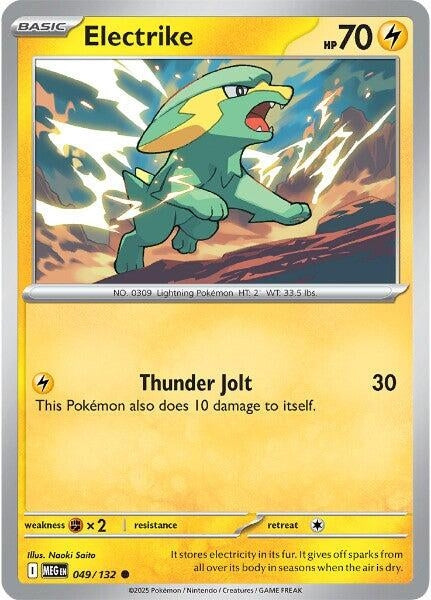 049/132 - Electrike - Mega Evolution