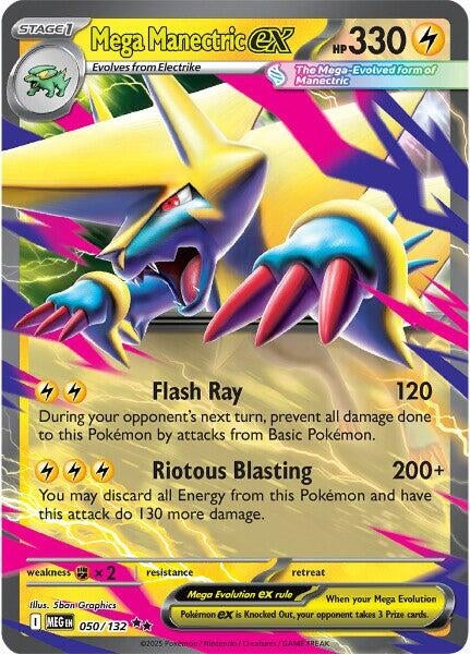 050/132 - Mega Manectric ex - Mega Evolution