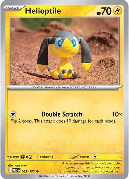 052/132 - Helioptile - Mega Evolution