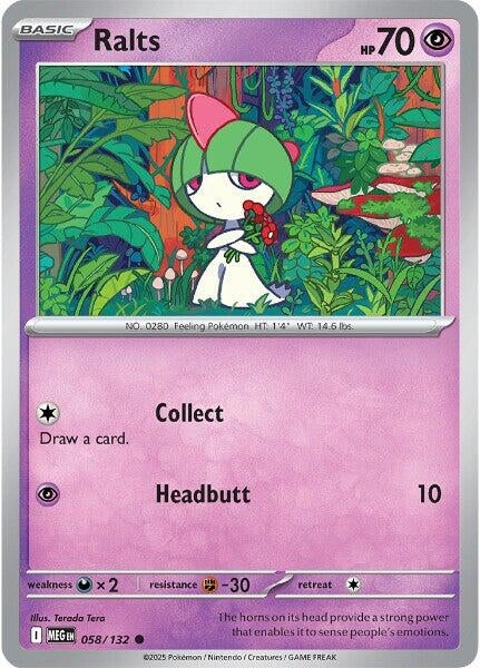 058/132 - Ralts - Mega Evolution