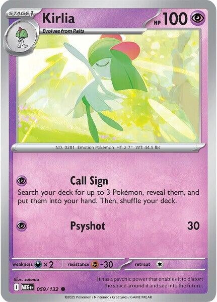 059/132 - Kirlia - Mega Evolution