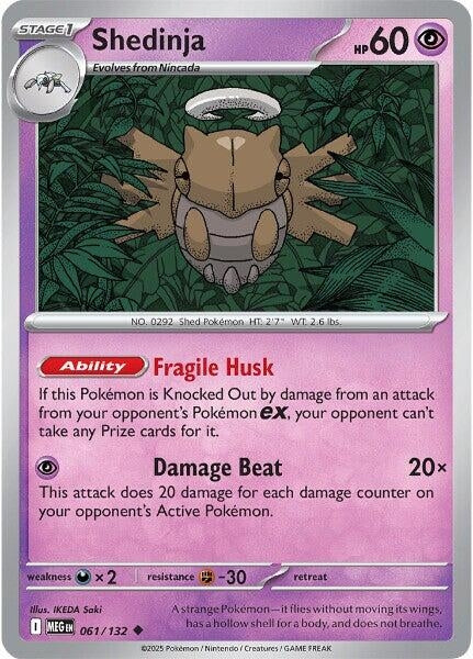 061/132 - Shedinja - Mega Evolution