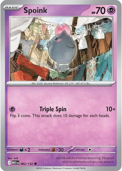 062/132 - Spoink - Mega Evolution