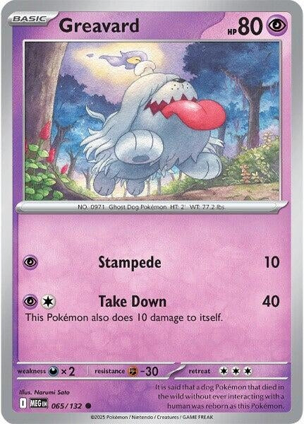 065/132 - Greavard - Mega Evolution