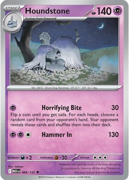 066/132 - Houndstone - Mega Evolution