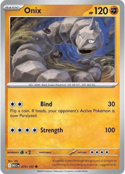 070/132 - Onix - Mega Evolution