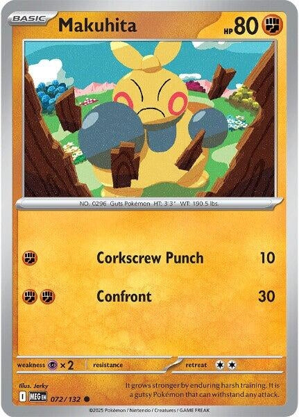 072/132 - Makuhita - Mega Evolution