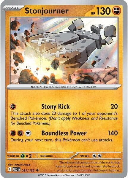 081/132 - Stonjourner - Mega Evolution