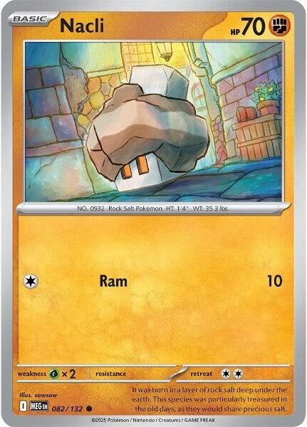 082/132 - Nacli - Mega Evolution