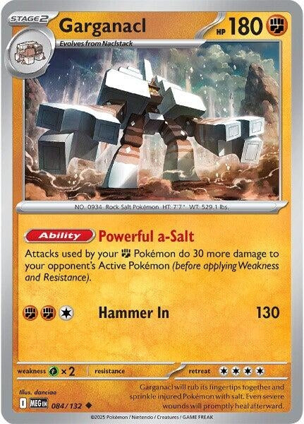 084/132 - Gaganacl - Mega Evolution