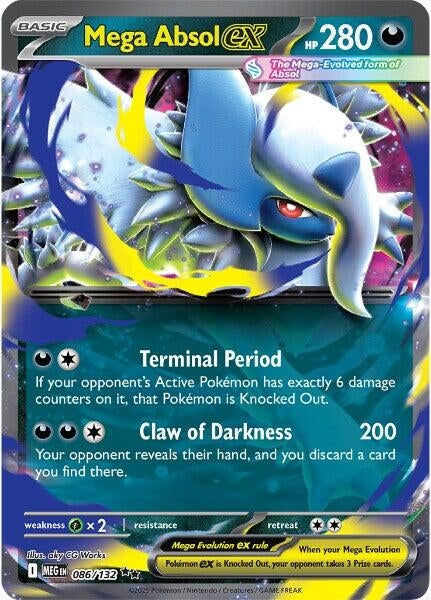 086/132 - Mega Absol ex - Mega Evolution