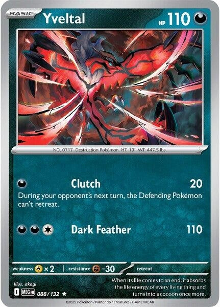 088/132 - Yveltal - Mega Evolution